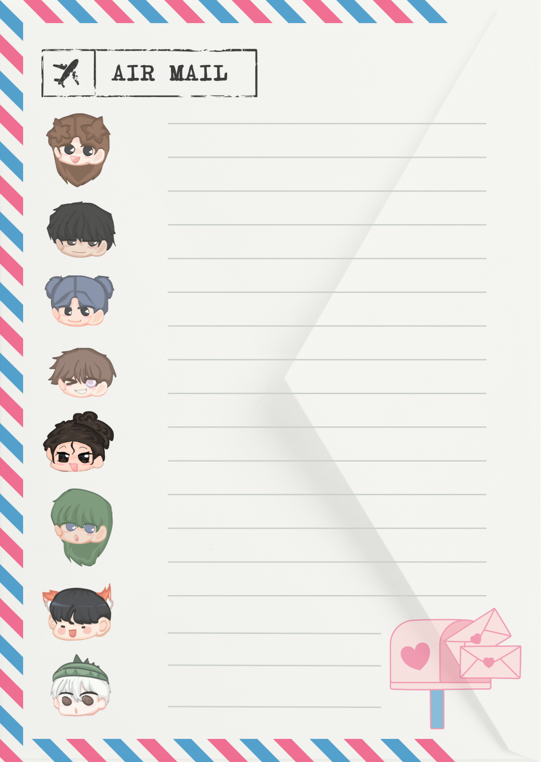 Sophie and friends - Air Mail