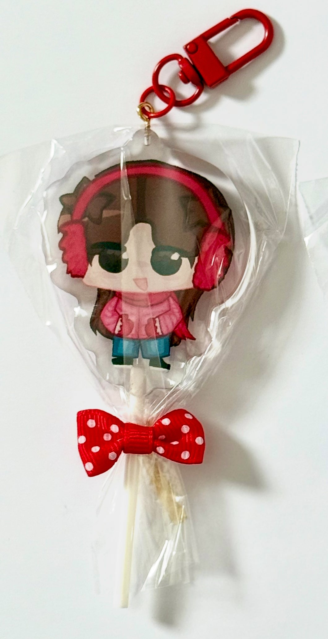 Sophie winter lollipop keychain
