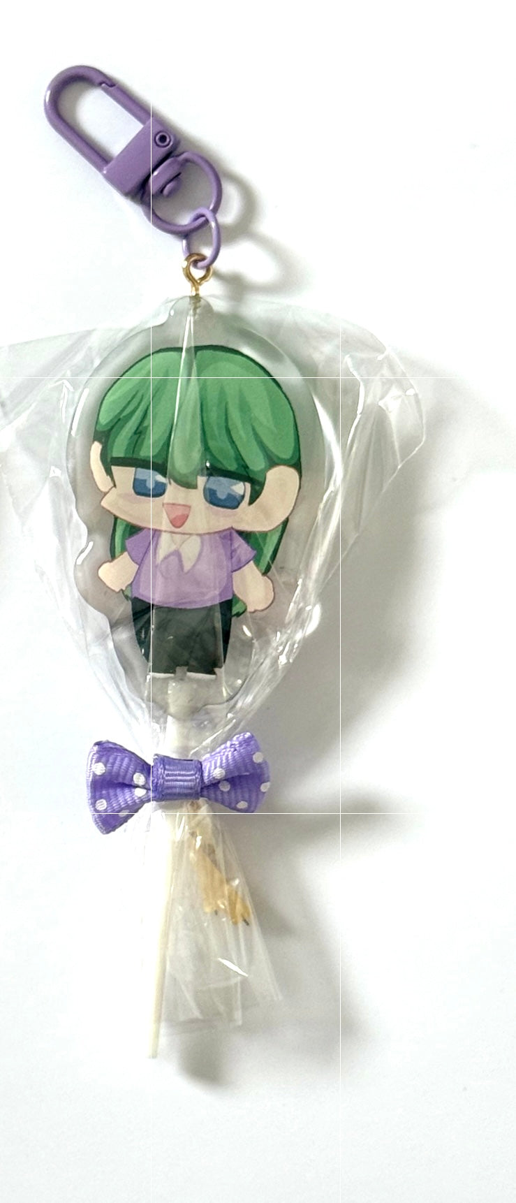 Hyacinth- lollipop keychain